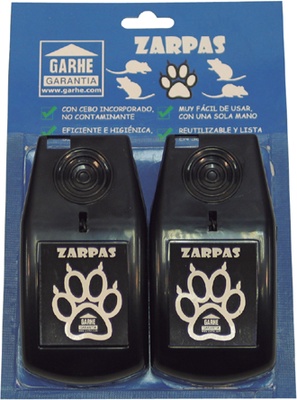 Set 2 Ratoneras Zarpas con Cebo Set 2 Ratoneras Zarpas con Cebo